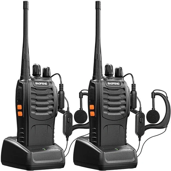 BAOFENG Walkie Talkies BF-888S Rechargeable Two-Way Radios - (Pair of 8 Pcs)