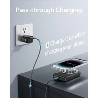 Baseus 10000 mAh 20W Magsafe Fast Charging Power Bank - Black - Black