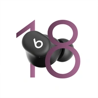 Beats Solo Buds Bluetooth Earbuds - Transparent Red - Transparent Red