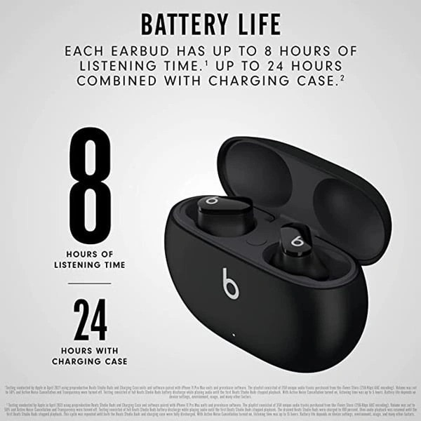 Beats Studio Buds Bluetooth Truly Wireless In Ear Earbuds With Mic - Red - Red