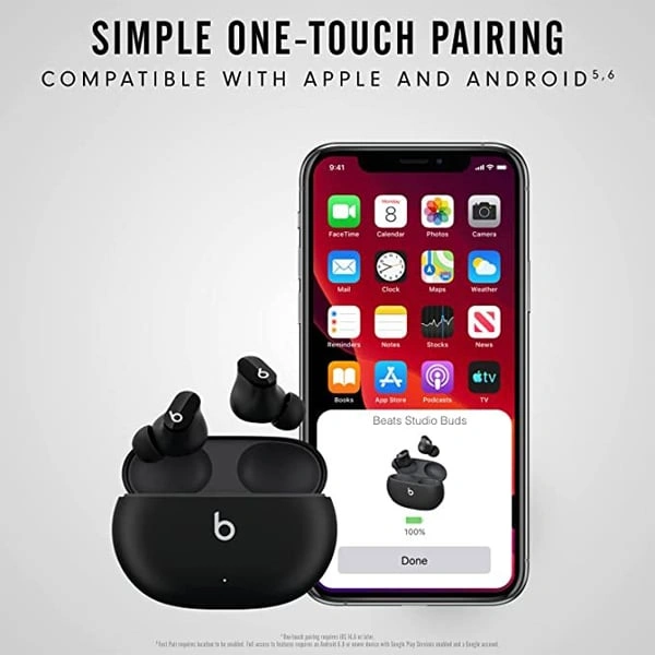 Beats Studio Buds Bluetooth Truly Wireless In Ear Earbuds With Mic - Red - Red