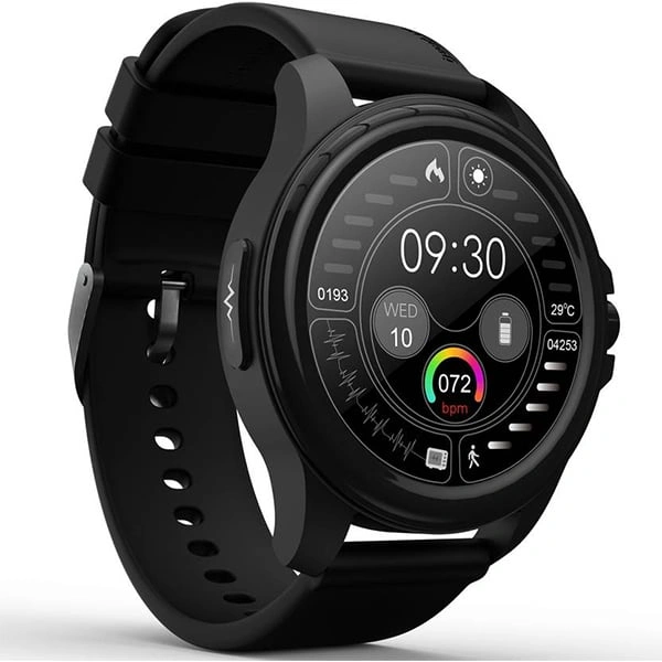beatXP Exact Smartwatch with Medical Grade ECG - Black