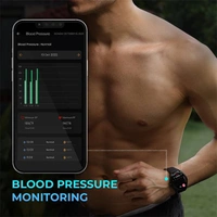 beatXP Exact Smartwatch with Medical Grade ECG - Black