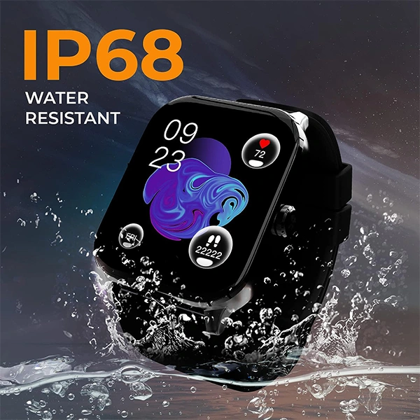 beatXP Marv 1.85” (4.5 cm) HD Display Smart Watch With Bluetooth Calling - White - White