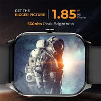 beatXP Marv 1.85” (4.5 cm) HD Display Smart Watch With Bluetooth Calling - White - White