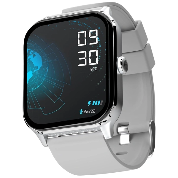beatXP Marv 1.85” (4.5 cm) HD Display Smart Watch With Bluetooth Calling - White - White