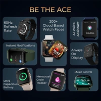 beatXP Marv Ace Bluetooth Calling Smart Watch - Green - Green