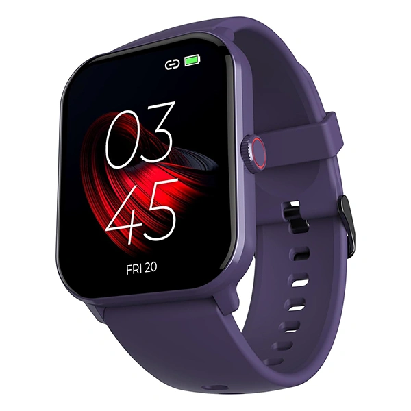 beatXP Marv Neo Smart Watch with 1.85” Ultra HD Display Bluetooth Calling - Purple - Purple