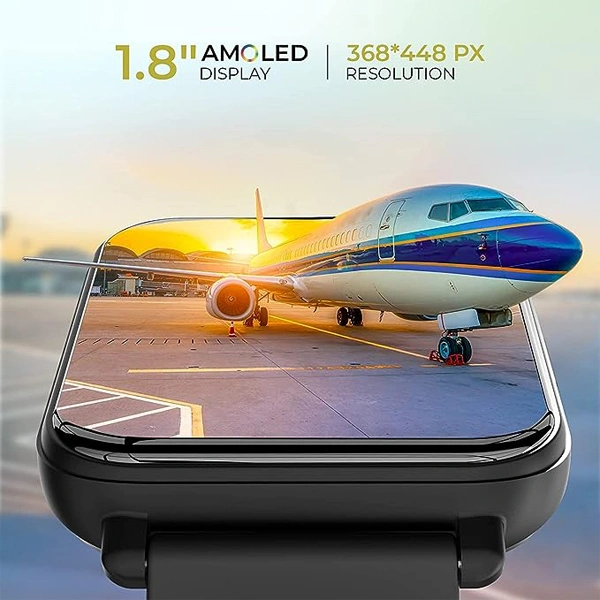 beatXP BeatXP Unbound Neo 1.8" Super AMOLED Display Bluetooth Calling Smart Watch