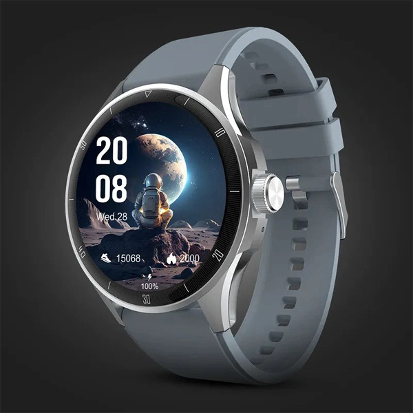 beatXP BeatXP Vega Neo 1.43” AMOLED Bluetooth Calling Smart Watch - Silver - Silver