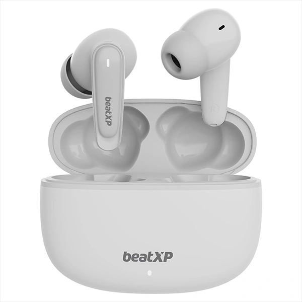 beatXP Wave XPods Bluetooth True Wireless Earbuds - White - White