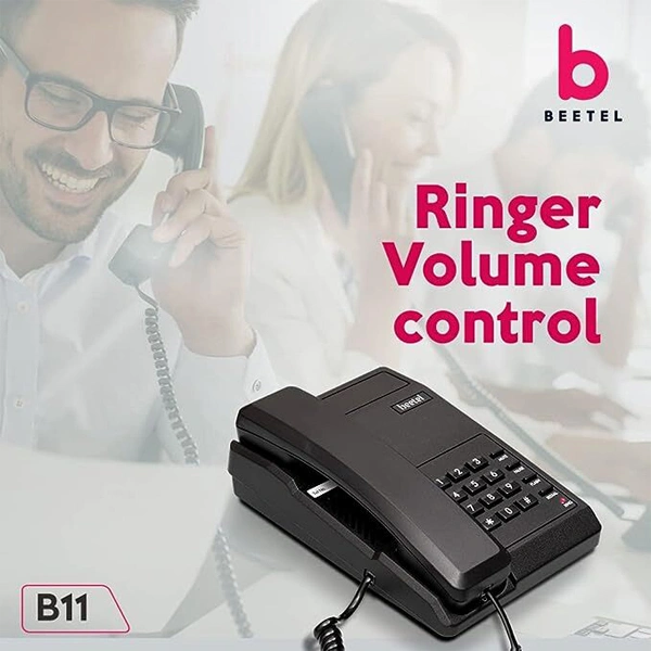 beetel Beetel B11 Corded Landline Phone - White - White