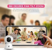 beetel Beetel CC3 360° 3MP Full HD Smart Wi-Fi CCTV Home Security Camera with Night Vision