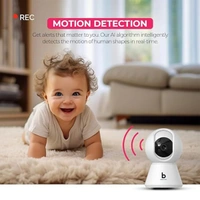 beetel Beetel CC3 360° 3MP Full HD Smart Wi-Fi CCTV Home Security Camera with Night Vision