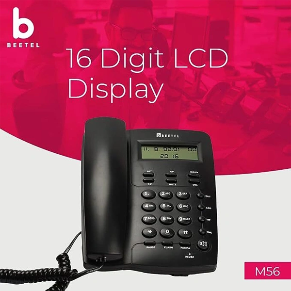 beetel Beetel M56 Caller ID Corded Landline Phone