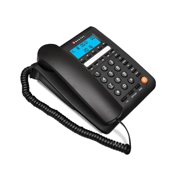 beetel Beetel M59 Caller Id Corded Landline Phone - Black - Black