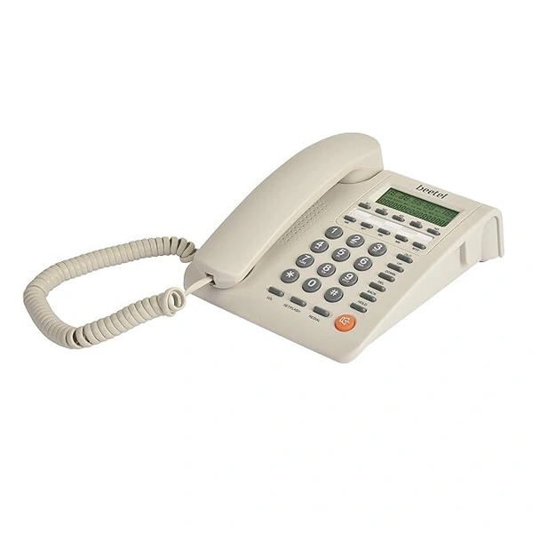 beetel Beetel M59 Caller Id Corded Landline Phone - White - White