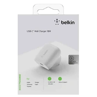 Belkin 18W USB-C Adapter (Fast Charger)