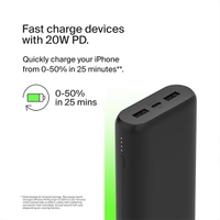 Belkin 20000 mAh 20W PD 3.0 Slim Fast Charging Power Bank