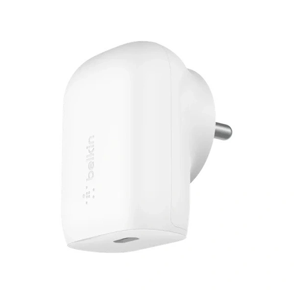 Belkin BoostCharge 30W Type C Fast Charger (Adapter Only, Dynamic PPS Technology) - White