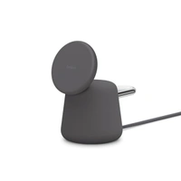 Belkin BoostCharge Pro 2-in-1 Wireless Charging Dock with MagSafe - Sand - Sand