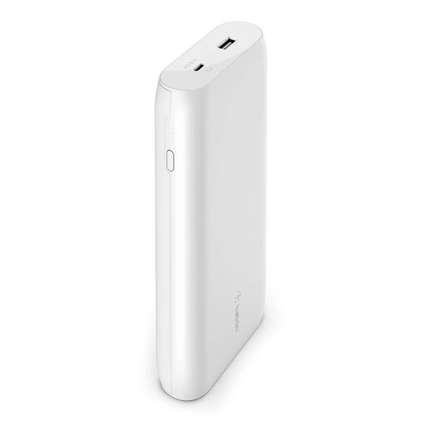 Belkin BoostCharge USB-C PD Power Bank 20K - White - White