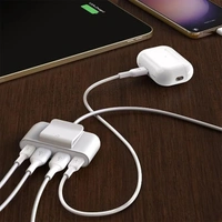 Belkin Fast Charging 60W (30w + 30W) Dual USB-C PPS Wall Charger with 2 Meter Power Extender - White