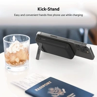 Belkin Quick Charge Magnetic Wireless Power Bank 5000mAh with Stand - White - White