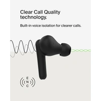 Belkin SoundForm Rhythm True Wireless Earbuds - White - White