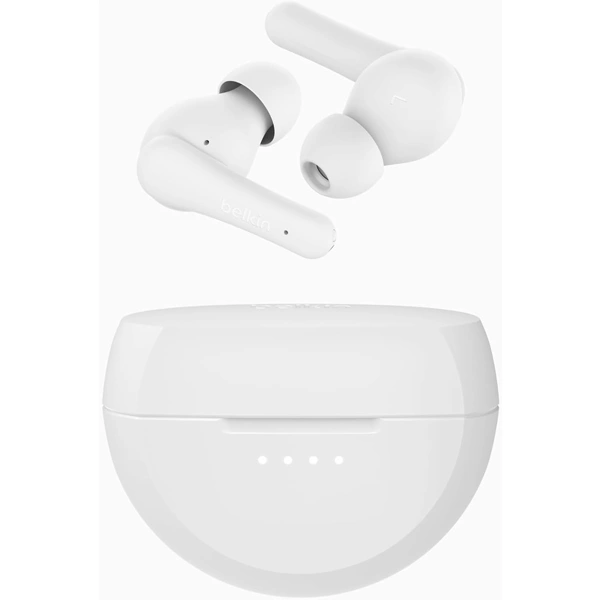 Belkin SoundForm Rhythm True Wireless Earbuds - White - White