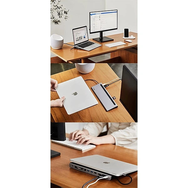 Belkin USB C Hub 11-in-1 MultiPort Adapter Dock