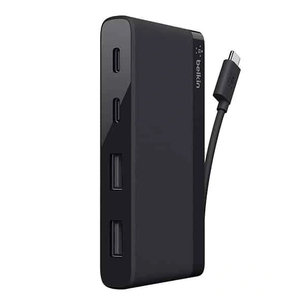 Belkin USB-IF Certified 4-Port Mini USB-C Hub