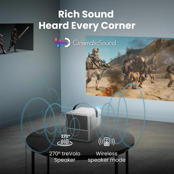 BenQ GP100 1080p 1000lm LED Portable Projector