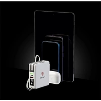 Berry+ Fusion 10k Magical and Next Generation 4-in-1 Power Adapter - white