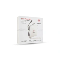 Berry+ Fusion 10k Magical and Next Generation 4-in-1 Power Adapter - white