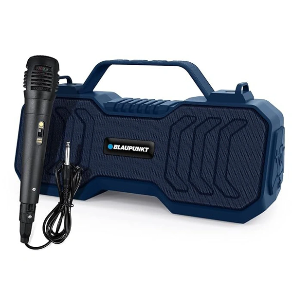 Blaupunkt Atomik BB20 Wireless Bluetooth Party Speaker - Blue - Blue