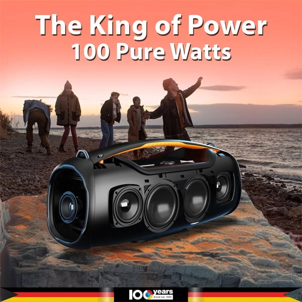 Blaupunkt Atomik Knightz 100W Boombox Speaker