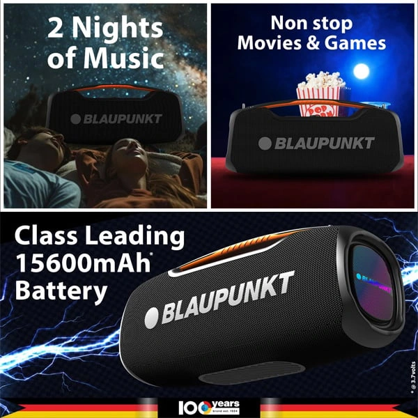 Blaupunkt Atomik Knightz 100W Boombox Speaker