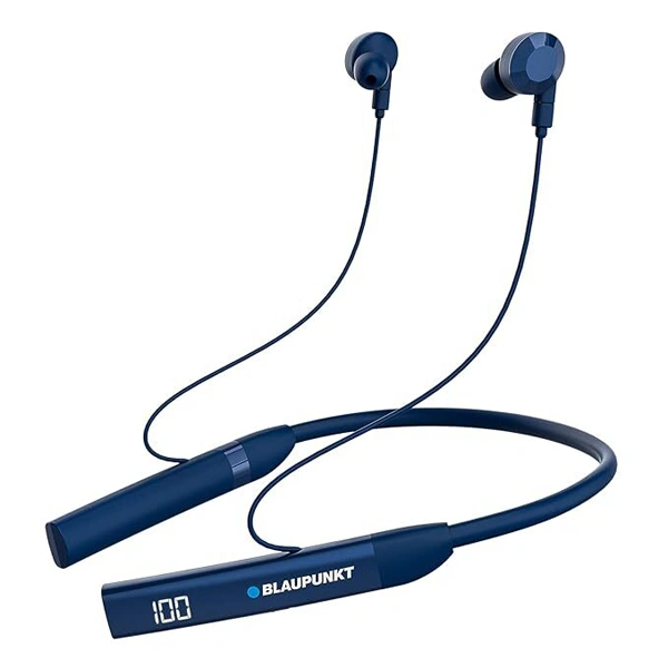 Blaupunkt BE100 Xtreme Ultra-Long Playtime Bluetooth Neckband - Blue - Blue