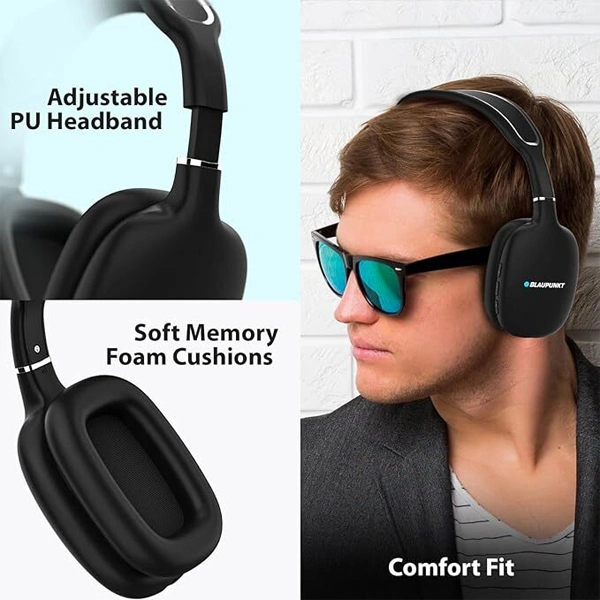 Blaupunkt BH31 Bluetooth Wireless Over Ear Headphones