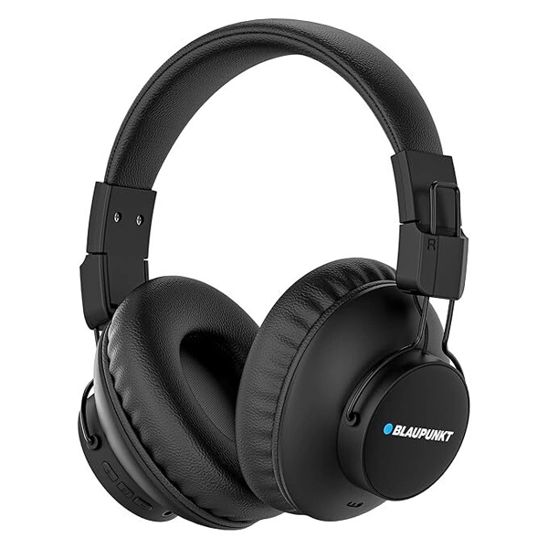 Blaupunkt BH41 Bluetooth Wireless Over Ear Headphones - Blue - Blue