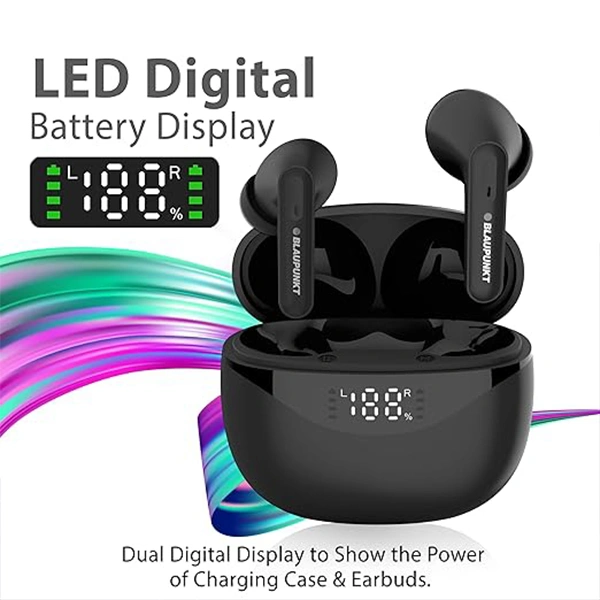 Blaupunkt BTW20 Bluetooth Truly Wireless In Ear Earbuds - White - White
