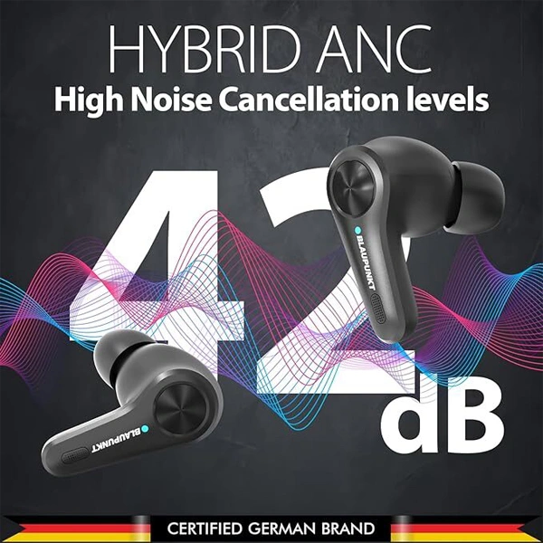 Blaupunkt BTW300 Platinum Hybrid ANC Moksha Earbuds