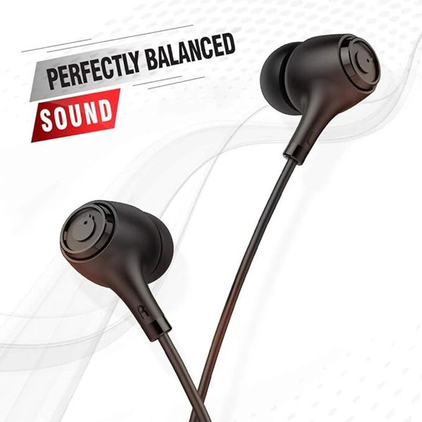 Blaupunkt EM01 in-Ear Wired Earphone with Mic - Blue - Blue