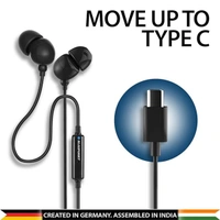 Blaupunkt EM06 in-Ear Type C Wired Earphone - Blue - Blue