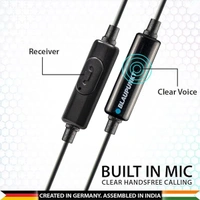 Blaupunkt EM06 in-Ear Type C Wired Earphone - Blue - Blue