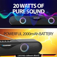 Blaupunkt SBA20 Koncert 20W Wireless Soundbar