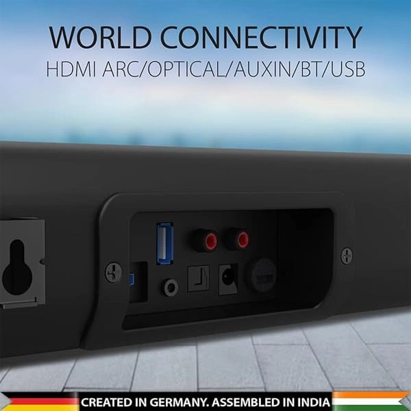Blaupunkt SBW550 5.1 Home Theater Surround Soundbar with Rear Satellites