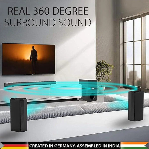 Blaupunkt SBW550 5.1 Home Theater Surround Soundbar with Rear Satellites