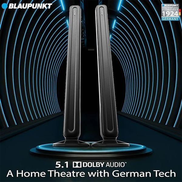 Blaupunkt SBW600 5.1 Dolby Audio Home Theater Surround Soundbar